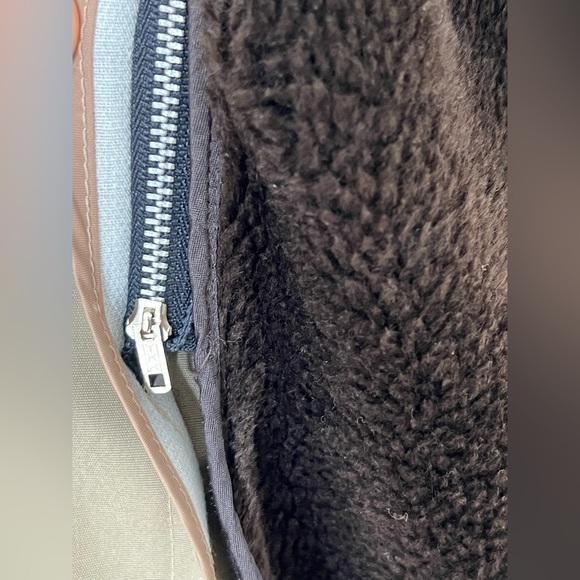 Vintage Clipper Mist All Weather Trench Coat Mens 42 Reg Removable Interior Tan - Picture 10 of 10